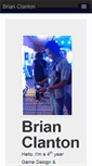 Mobile Screenshot of brianclanton.com
